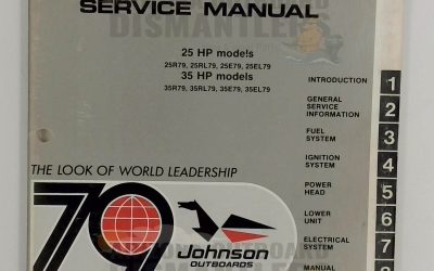 JM-7906 – 25/35HP Models 1978 Service Manual – Johnson