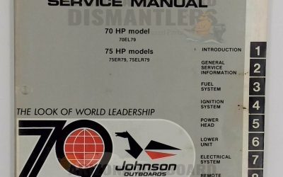 JM-7908 – 70/75HP Models 1978 Service Manual – Johnson