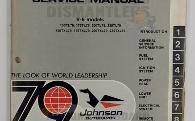 JM-7910 – V6 Models 1978 Service Manual – Johnson