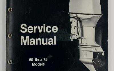 Johnson Evinrude Outboards Service Manual 60 Thru 75 CC