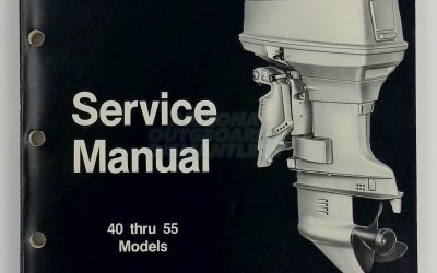 Johnson Evinrude Outboard Service Manual 40 Thru 55 CC