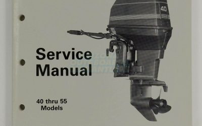 Johnson Evinrude Service Manual 40 Thru 55 CE