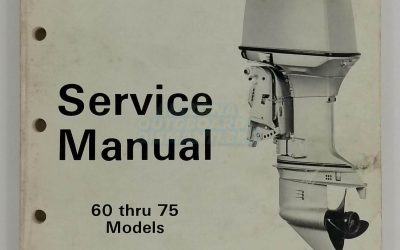 Johnson Evinrude Service Manual 60 Thru 75 Models