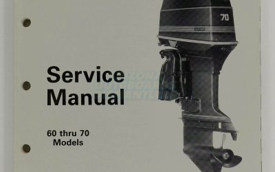 Johnson Evinrude Outboards Service Manual 60 Thru 70 CE