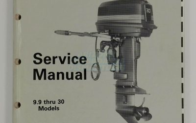 Johnson Evinrude Outboard Service Manual 9.9 Thru 30 CE