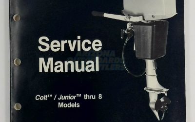 Johnson Evinrude Outboards Service Manual Colt/ Junior Thru 8 CC