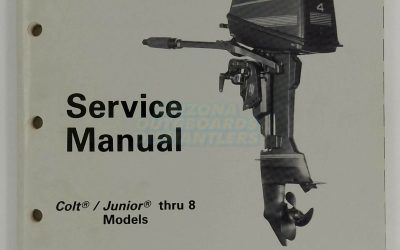 Johnson Evinrude Outboards Service Manual Colt / Junior Thru 8 CE