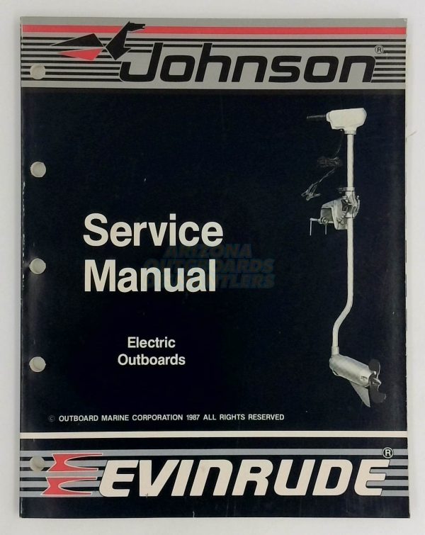 Johnson Evinrude Outboard Service Manual Electric Outboards