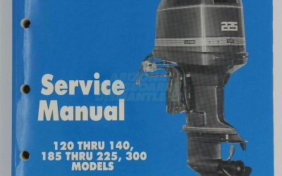 Johnson Evinrude Outboards Service Manual 120 Thru 140, 185 Thru 225,300, ES
