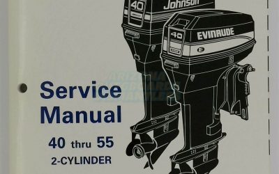Johnson Evinrude Outboard Service Manual 40 Thru 55 2 Cylinder