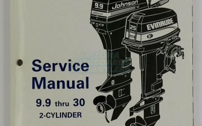 Johnson Evinrude Outboard Service Manual 9.9 Thru 30 2 Cylinder