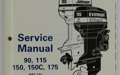 Johnson Evinrude Outboards Service Manual 90/115/150/150C/175 60o LV