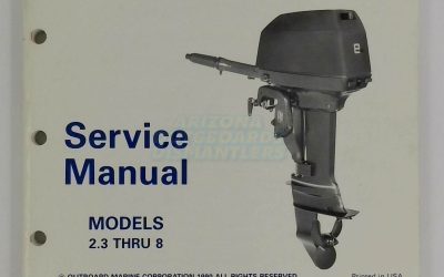 Johnson Evinrude Outboard Service Manual 2.3 Thru 8, EL