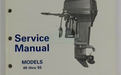 Johnson Evinrude Outboard Service Manual 40 Thru 55, EL