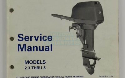 Johnson Evinrude Outboards 2.3 Thru 8 Service Manual