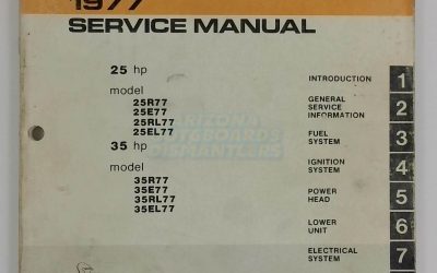 Johnson outboards 1977 Service Manual 25-35 Hp