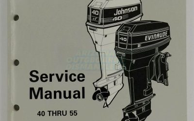 Johnson Evinrude Outboard Service Manual 40 Thru 55