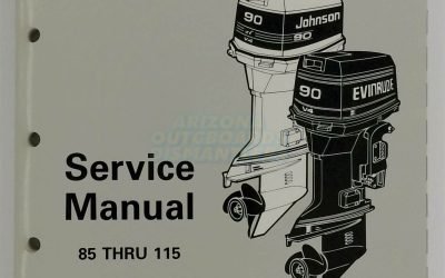 Johnson Evinrude Outboard Service Manual 85 Thru 115