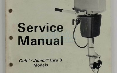 Johnson Evinrude Service Manual Colt/ Junior Thru 8, CU