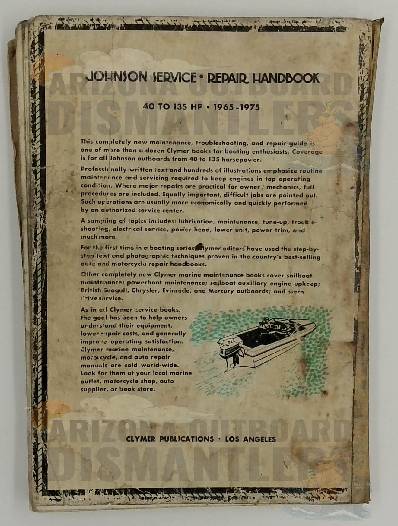 Johnson Service Repair Handbook 40-135Hp 1965-1975 – Johnson - Image 2
