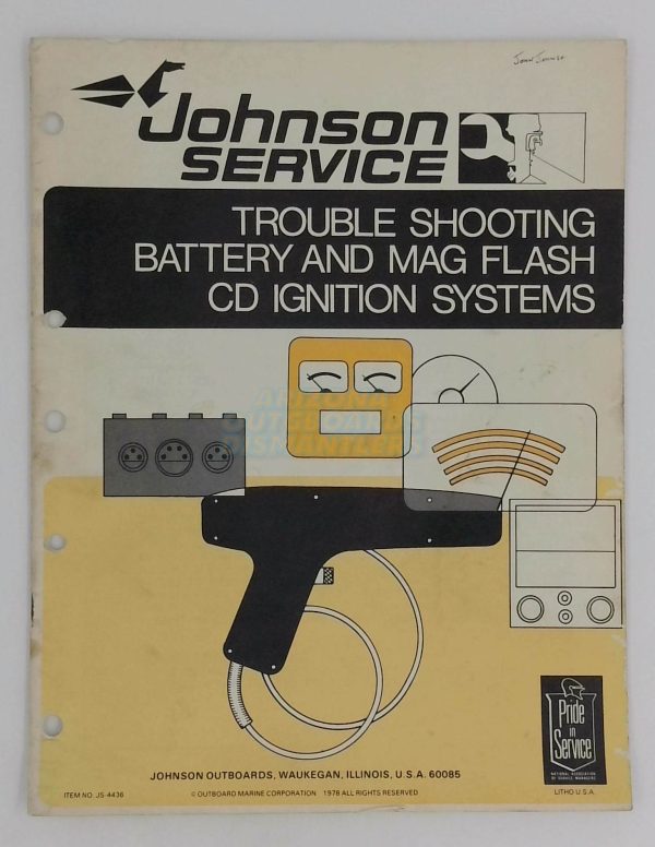 Johnson Service Trouble Shooting Battery And Mag Flash CD Ignition Systems