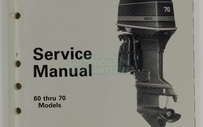 Johnson Evinrude Outboard 60 Thru 70 Service Manual