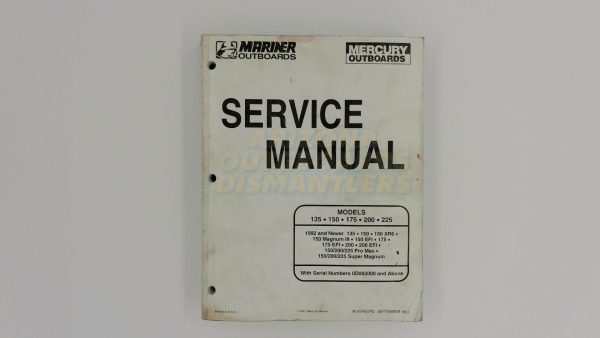Mercury Mariner Service Manual 135/150/175/200/225