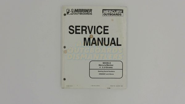 Mercury Mariner Service Manual 4/5 (4-Stroke)