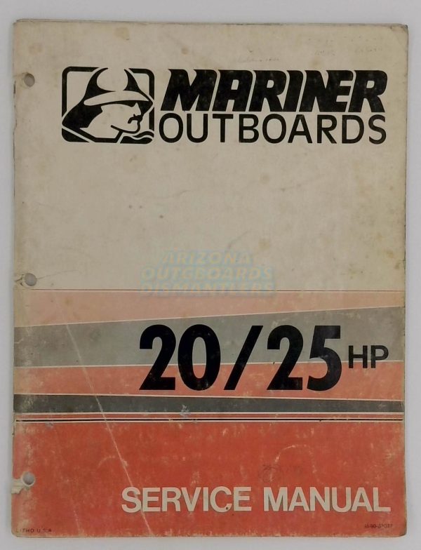 Mariner Outboards 20-25 Hp Service Manual