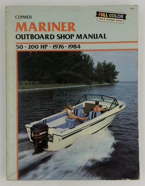 Mariner Outboard Shop Manual 50,200 Hp 1976-1984