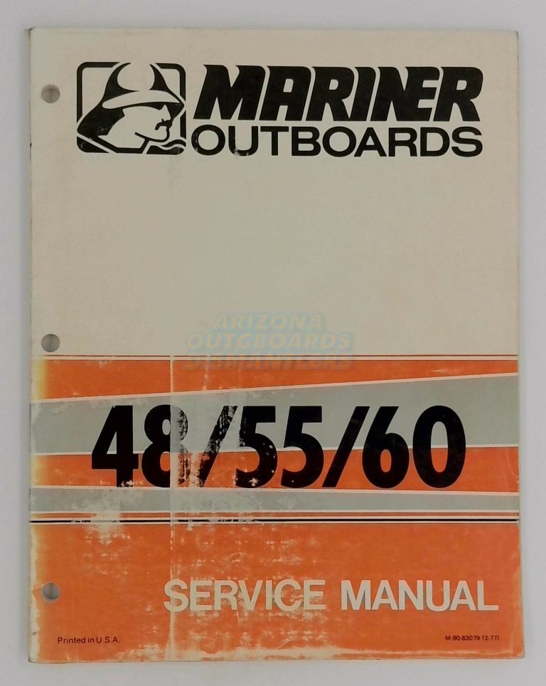 Mariner Outboards 48-55-60 Hp Service Manual