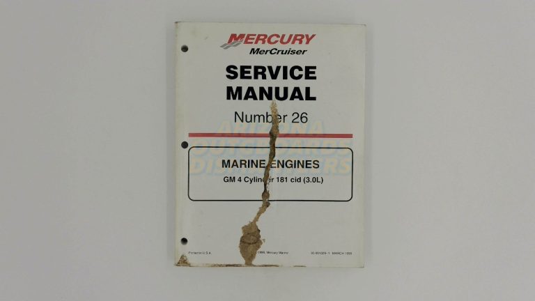 Mercruiser Service Manual Number 26