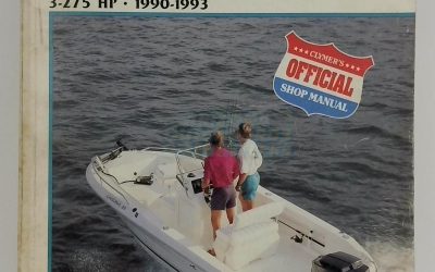 Mercury Outboard Shop Manual 3-275 Hp 1990-1993