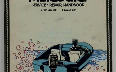 Mercury Service Repair Handbook 4 to 40 Hp 1964 to 1981