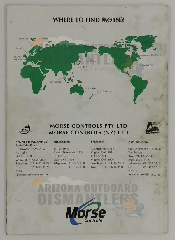 Morse Controls Marine Catalogue – Marine Control Systems Brochure - Image 2