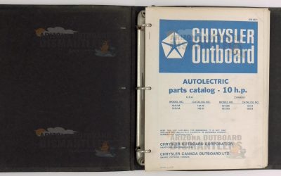 OB1871-OB1872 Chrysler Outboard Catalog 10–15 HP (Vintage OEM)