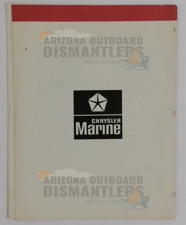 OB3070 Parts Catalog – Chrysler Outboard 4HP (Models 42H9F, 47H9F, 42B9F, 47B9F) - Image 2