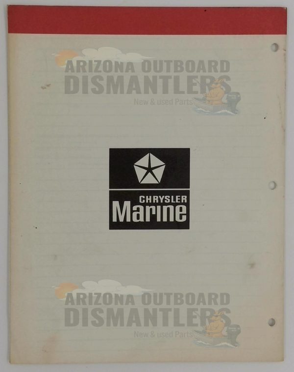 OB3074 Parts Catalog – Chrysler Outboard 7.5HP Sailor (Models 70H9A, 71H9A, 70B9A, 71B9A) - Image 2