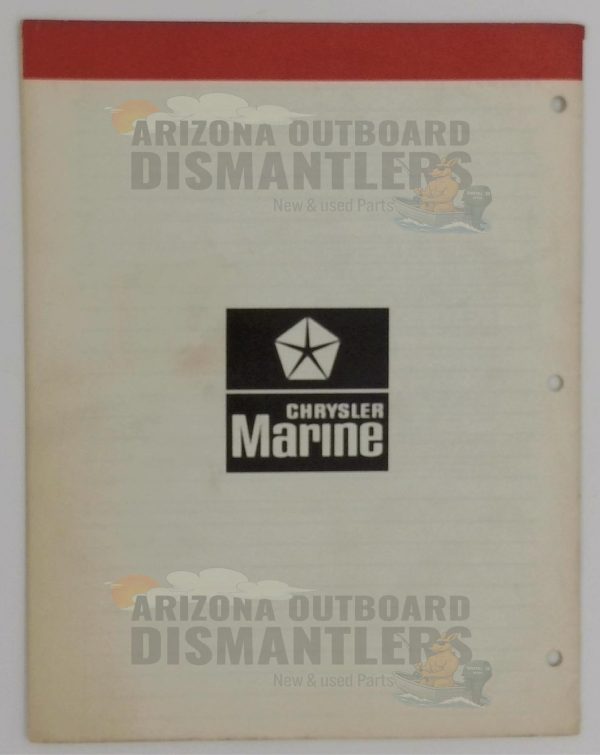OB3079 Parts Catalog – Chrysler Outboard 35HP (Models 362H9L, 363H9L, 362B9L, 363B9L) - Image 2