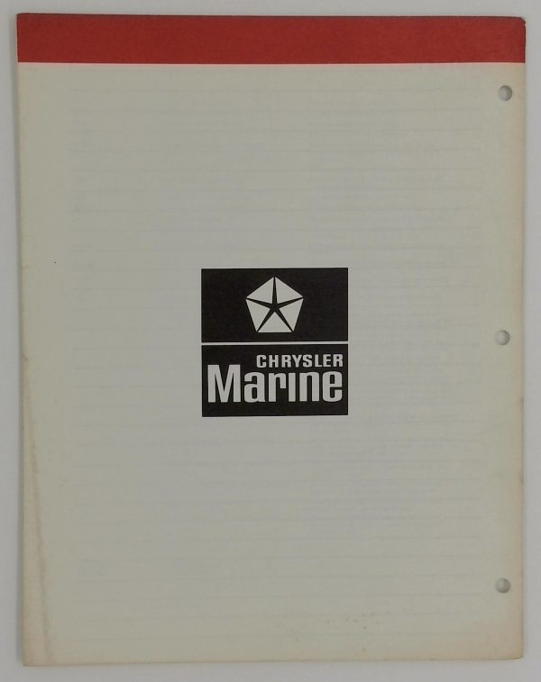 OB3086 Parts Catalog – Chrysler Outboard 85HP Charger (Models 859H9B, 859B9B) - Image 2