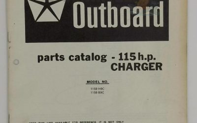 OB3089 Parts Catalog – Chrysler Outboard 115HP Charger (Models 1159H9C, 1159B9C)