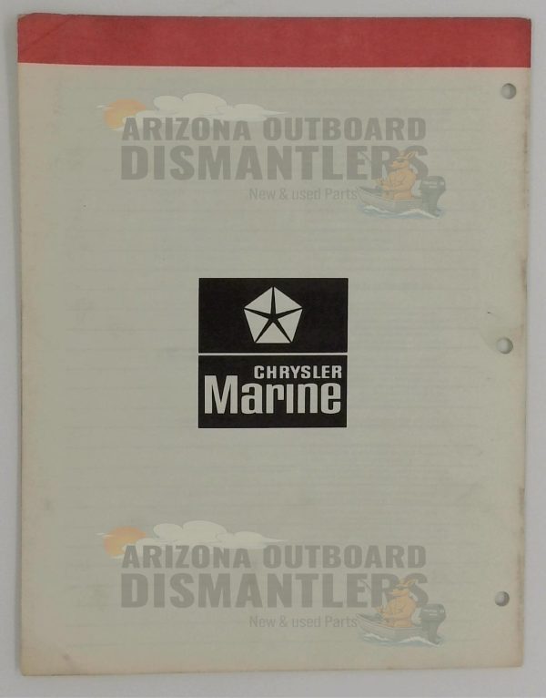 OB3089 Parts Catalog – Chrysler Outboard 115HP Charger (Models 1159H9C, 1159B9C) - Image 2