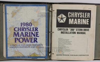 OB 3174 / 81-770-1567 / 81-770-9565 Chrysler “300” Stern Drive & LM 318 Engine Manuals (Bundle)