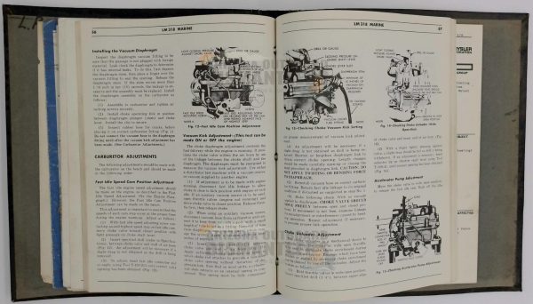 OB 3174 / 81-770-1567 / 81-770-9565 Chrysler “300” Stern Drive & LM 318 Engine Manuals (Bundle) - Image 4