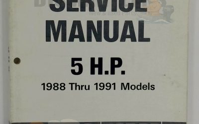 OB4647 – 5Hp 1988 Thru 1991 Service Manual – Force