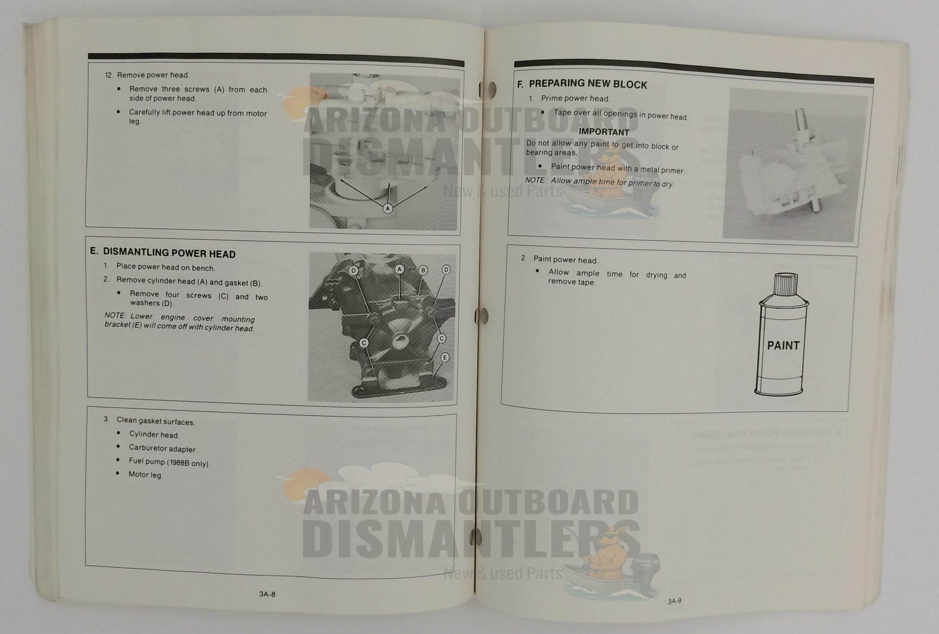 OB4647 – 5Hp 1988 Thru 1991 Service Manual – Force - Image 2
