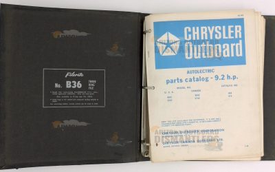 OB960 to OB1683 Chrysler Outboard Parts Catalog – 9.2 HP to 9.9 HP (Vintage OEM)