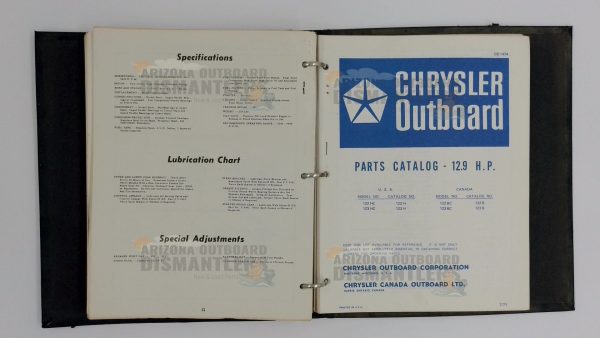 OB960 to OB1683 Chrysler Outboard Parts Catalog – 9.2 HP to 9.9 HP (Vintage OEM) - Image 14