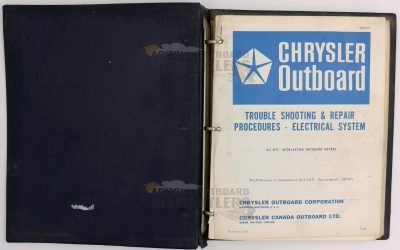 OB9775-OB1222 Chrysler Electrical Repair / Bulletin Manual (1973)