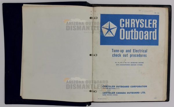 OB9775-OB1222 Chrysler Electrical Repair / Bulletin Manual (1973) - Image 2
